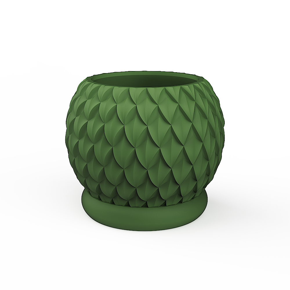 Textured Planter Pot